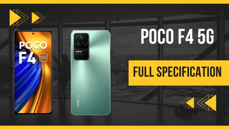 POCO F4 5G – Full Specification, Price in India